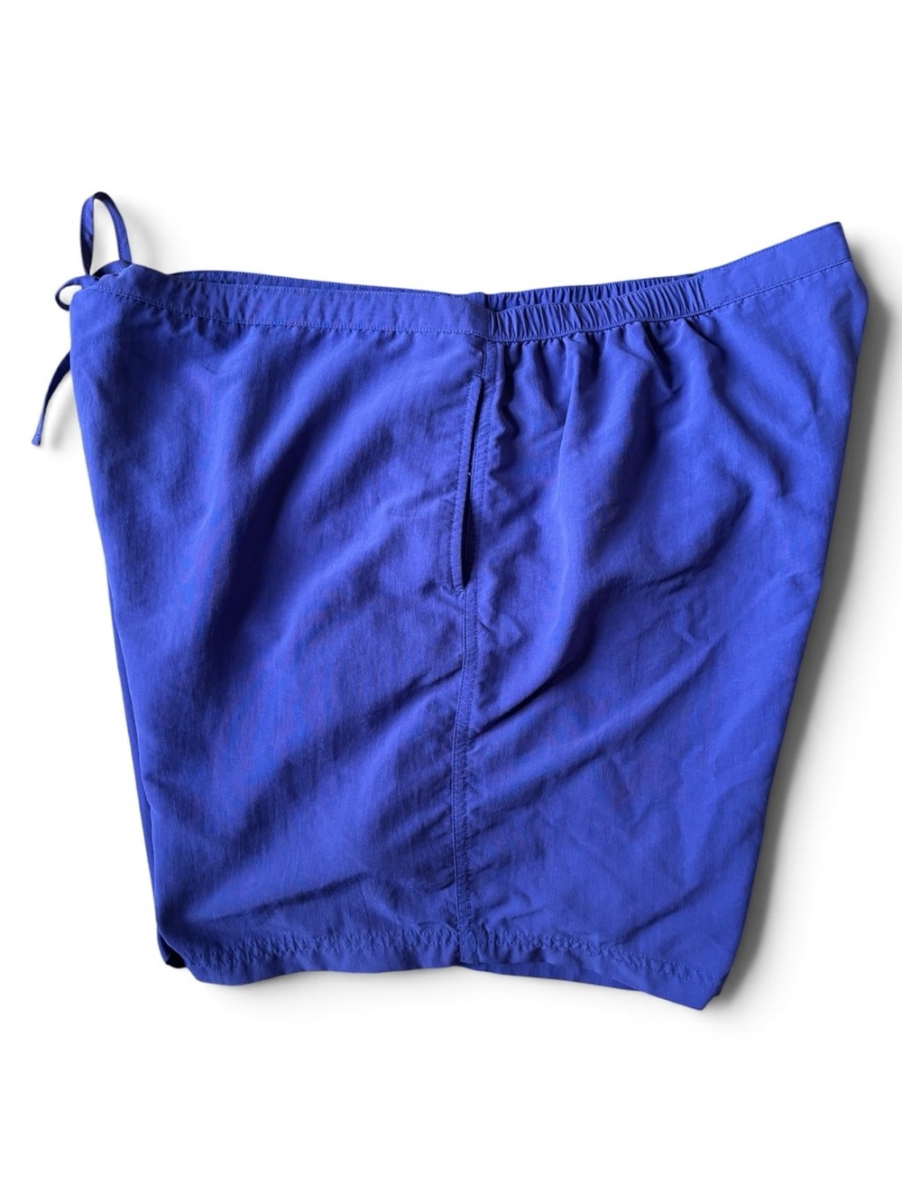 LL Bean BeanSport Shorts 1X Purple Drawstring Waist Mesh Lined Pockets 6”